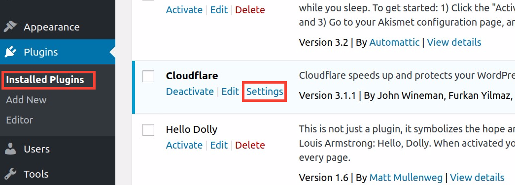 Cara Setting CloudFlare di WordPress 