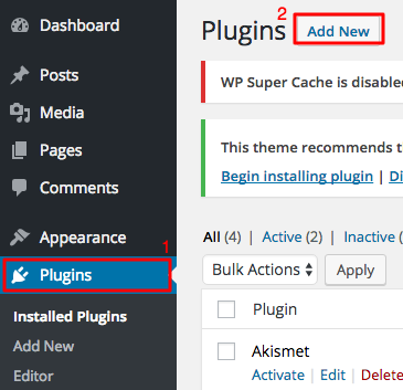 Cara Install Plugin WordPress 