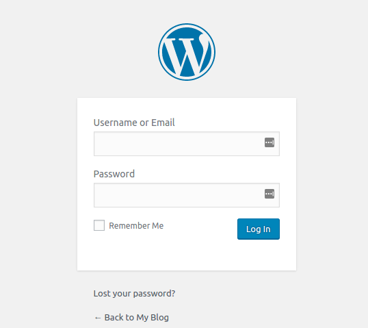 Cara Masuk ke Dashboard WordPress 