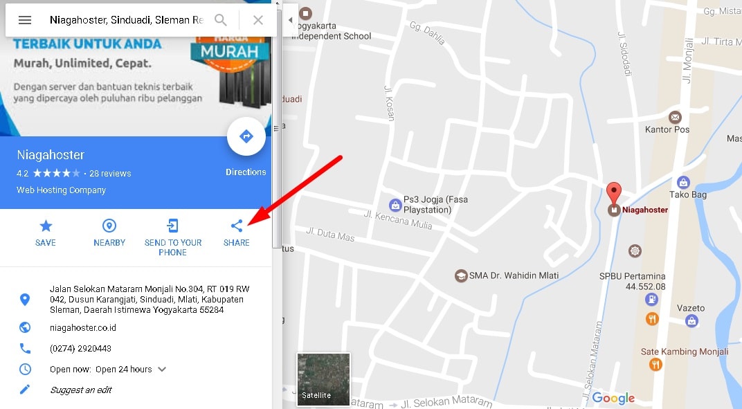 Cara Menambahkan Google Maps di WordPress 