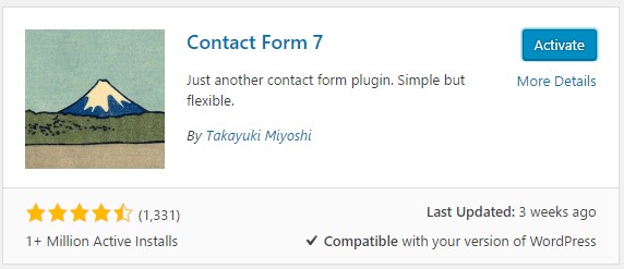 Membuat Formulir Kontak WordPress dengan Contact Form 7 