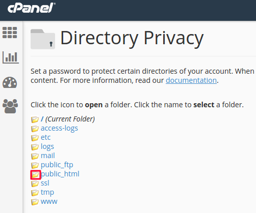 Begini Cara Memberi Password pada Folder di cPanel 
