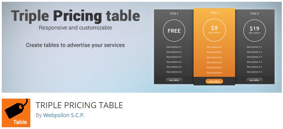 Tingkatkan Penjualan dengan Membuat Pricing Table di WordPress 