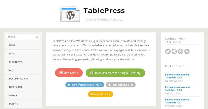 Rekomendasi 6 Plugin Table WordPress Terbaik 